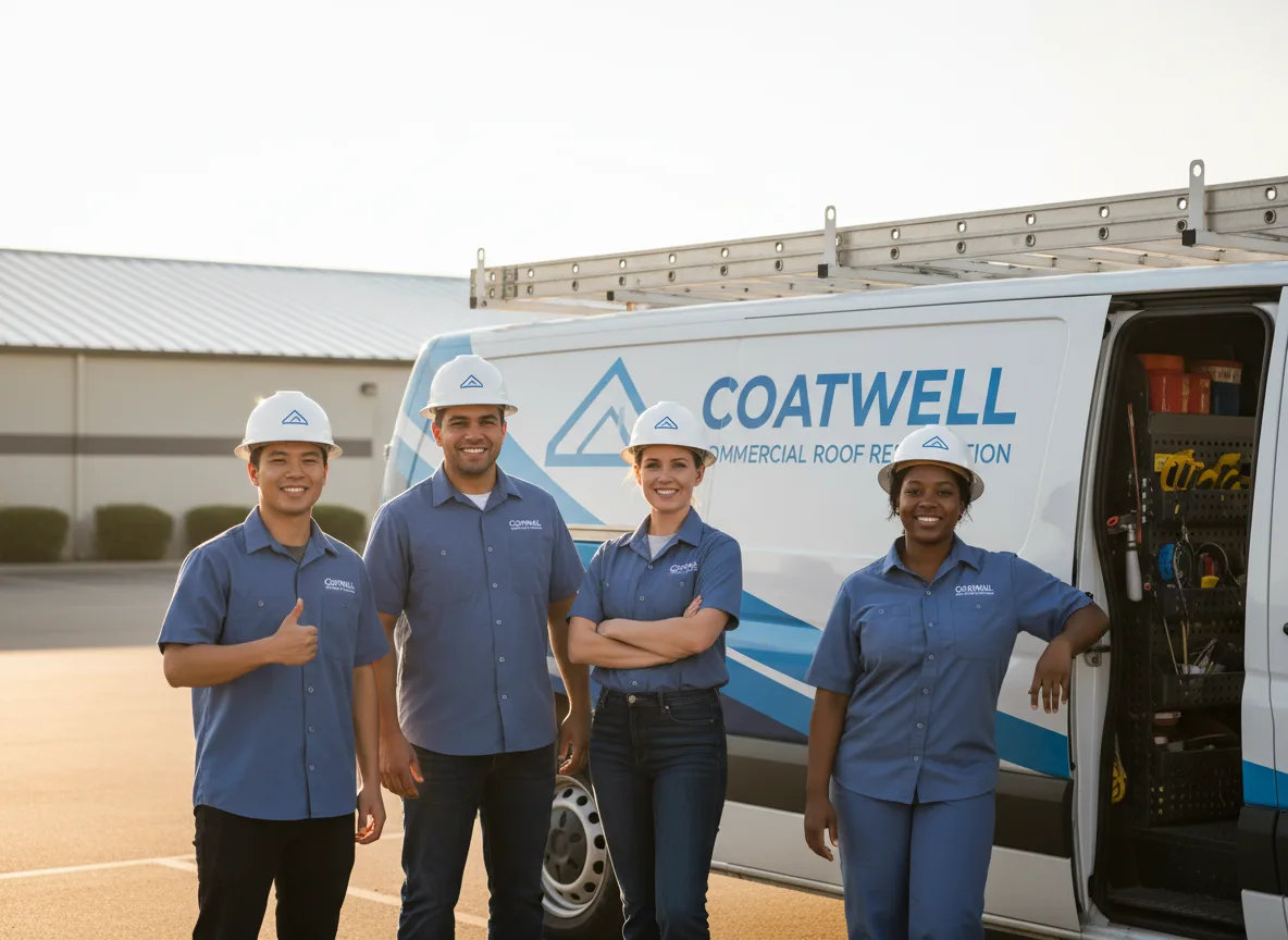 Commercial roof coating company in Edson, KS